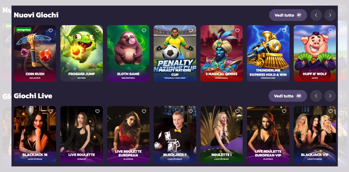 Coolzino Casino Italia: giochi, bonus e cosa aspettarsi visual