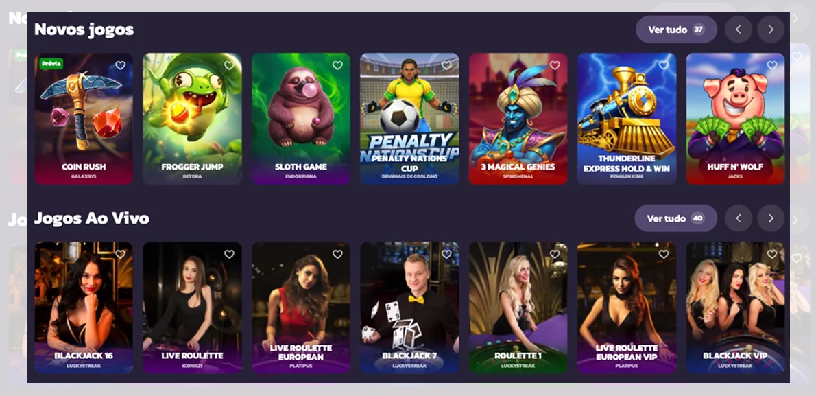 Coolzino Casino em Portugal: jogos, bónus e pagamentos visual